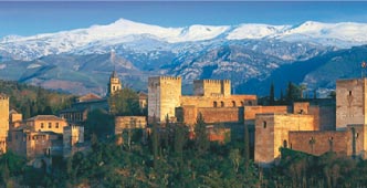 Alhambra in Granada.