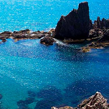 Arrecife de las Sirenas. Cabo de Gata.